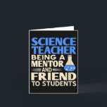 Kvinnlig vetenskapslärare mentor och vän till stud kort<br><div class="desc">Kvinnlig vetenskapslärare mentor och vän till studenter Humor V-ringad</div>