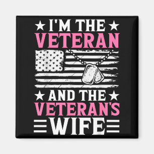 Kvinnlig veteran och krigsveteraners fru Kvinnlig  Magnet