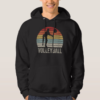 Kvinnlig Vintage Retro Volleyball 414 Hoodie