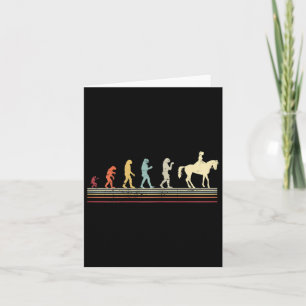 Kvinnlig ynklig Gift Evolution Horse Riding 1 Kort
