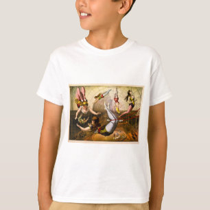 Kvinnliga Acrobat 1890 Tee