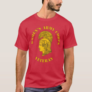 Kvinnliga armékårens veteranpresent t shirt