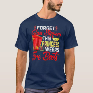 Kvinnliga brandmän Kvinnliga brandbekämpare T Shirt