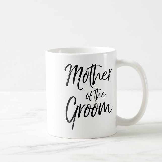 Kvinnliga bröllopsbrudpresenter till mamma söta mo kaffemugg (Höger)