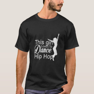 Kvinnliga danskläder från hip hop, 90-årsjubileum, t shirt