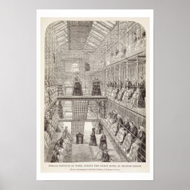 Kvinnliga domar på arbetsplatsen under den tysta t poster (Framsidan)