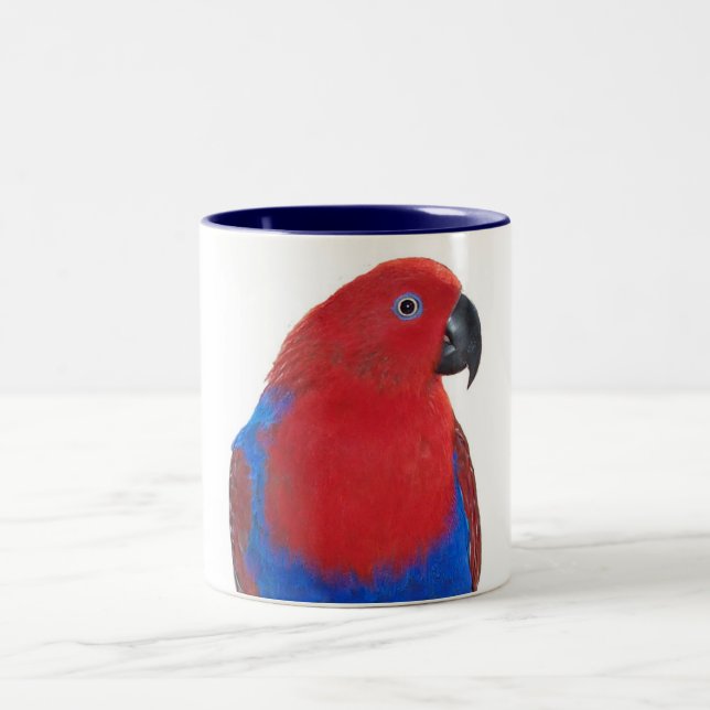 Kvinnliga Eclectus 11oz Två-Tonad Mugg (Center)