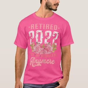 Kvinnliga flickor i Pension 2022 T Shirt