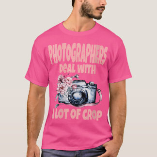 Kvinnliga Fotografers Citat Rollig T-shirt Fotogra
