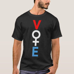 Kvinnliga Höger Kvinnors rösträtt Feminist 2022 Va T Shirt