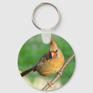 Kvinnliga huvudsakliga Keychain Nyckelring