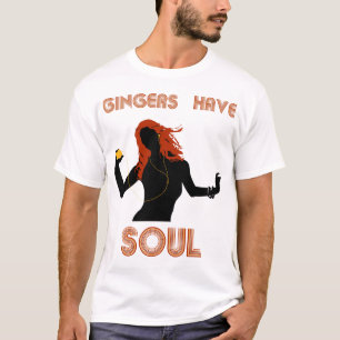 Kvinnliga ingefärar har Soul Tee