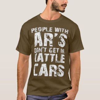 Kvinnliga, konstiga, sarkastiska personer med ARs T Shirt