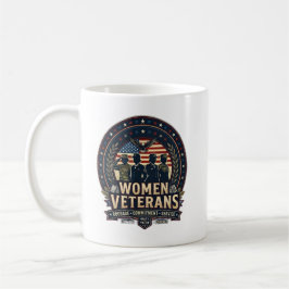 Kvinnliga Krigsveterankopp Kaffemugg