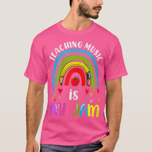 Kvinnliga lärare Back to school Regbow Teaching Mu T Shirt
