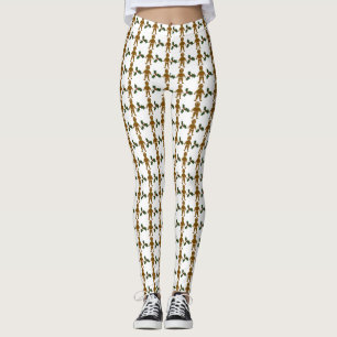 Kvinnliga Pepparkaksgubbar Leggings