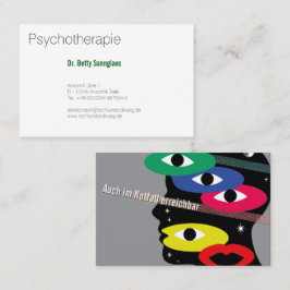 kvinnliga psykologer visitkort