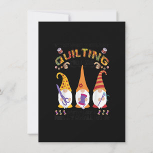 Kvinnliga Quilter Var Mer Än Bara Quiltande Vän Inbjudningar