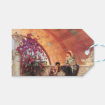 Kvinnliga rivaler (av Herr Lawrence Alma-Tadema)