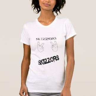 Kvinnliga Skizzors 2 Tee Shirt