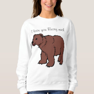 Kvinnliga valentineser svettas - jag kärlek du Bea T Shirt