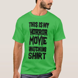 Kvinnlighet är min skräckfilmsbevakning rolig skrä t shirt