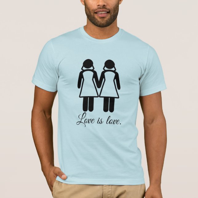 KVINNLIGT BRÖLLOPSKÄRLEK -.png Tee (Framsida)