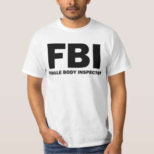 Kvinnligt förkroppsliga inspektör T-tröja T Shirt
