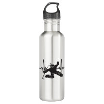 kvinnligt goaliehockeyhjärtslag