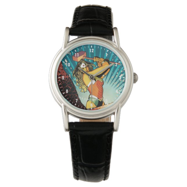  kvinnligt nytt 52-Tecknaders omslag nr 7 Armbandsur (Framsida)