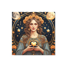 kvinnligt passionerat hjärta - tarot