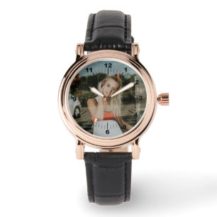 Kvinnobevakning - Personlig - Vintagen Ro Guld Armbandsur