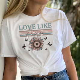 Kvinnobyar, Gift Christian, Kärlek som jesus T Shirt