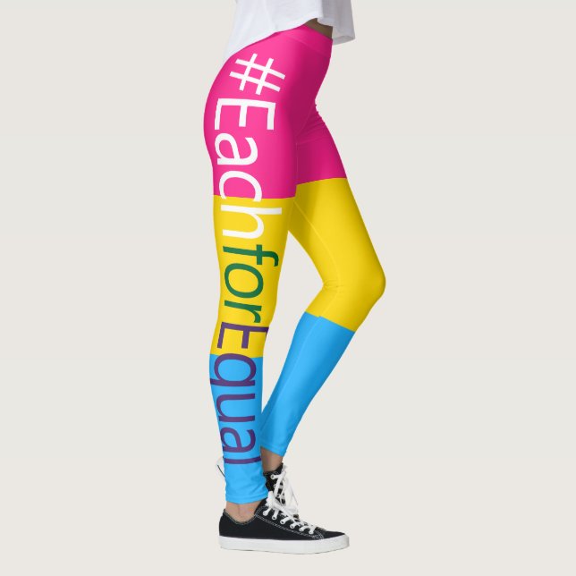 Kvinnodagen 2020 var för likvärdigt Pride Leggings (Höger)