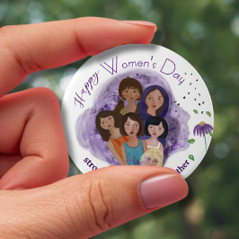 Kvinnodagen är starkare tillsammans knapp