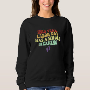 Kvinnodagen för arbetsdagen Köns Upptäckt Gravidit T Shirt
