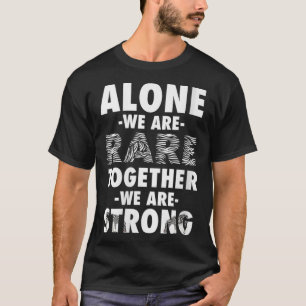 Kvinnodagen för medvetandegörande av Sällsyntet Ze T Shirt