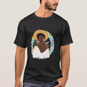 Kvinnodagen i abstrakt Art Lycklig Internationell T Shirt