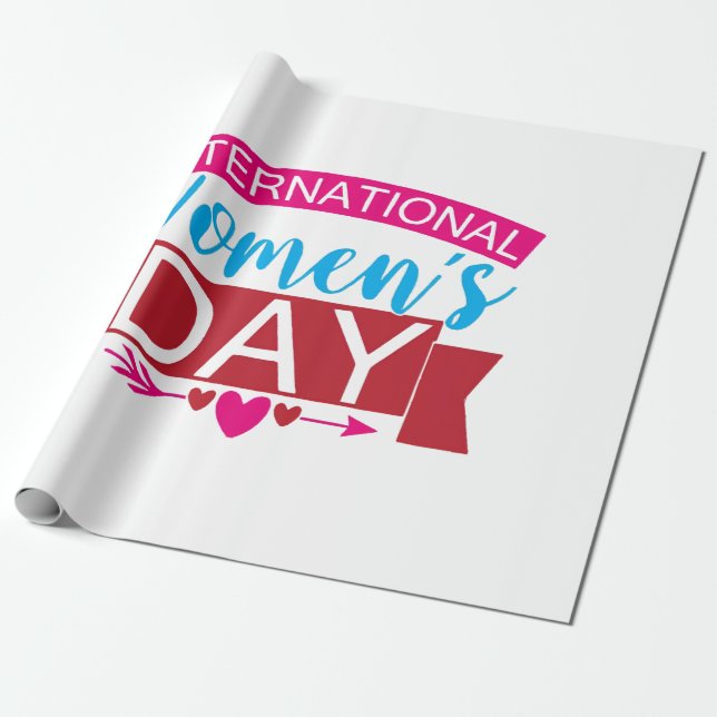 Kvinnodagen i internationell presentpapper (Utrullad)