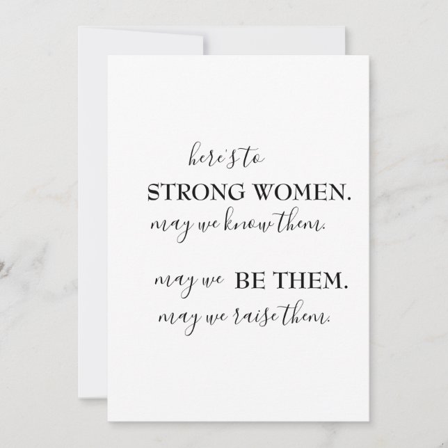 Kvinnodagen i lycklig Internationell Inbjudningar (Framsida)