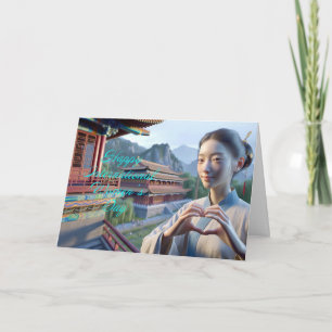 Kvinnodagen i lycklig Internationell Kort