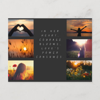 Kvinnodagen i oberoende: Modet i Bloom Vykort