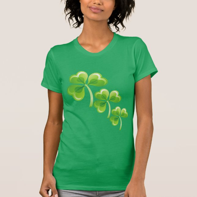 Kvinnodagen i S:t Patrick T-shirt (Framsida)