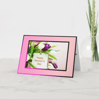 kvinnodagskort kort