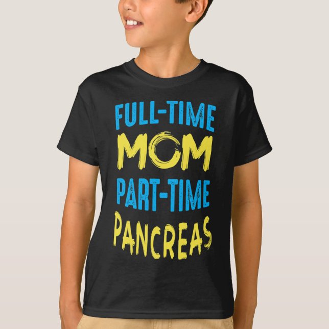 Kvinnodiabetes Medvetenhet Månadsutrustning Mamma  T Shirt (Framsida)
