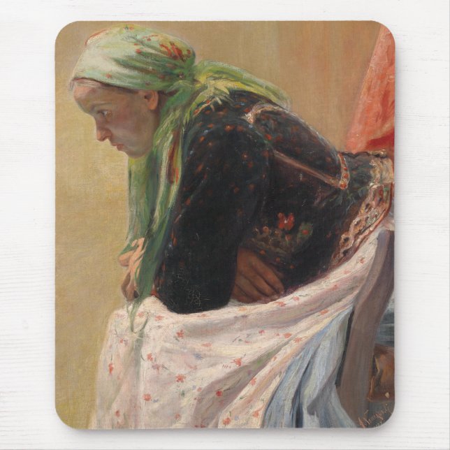 Kvinnodjup i tanken (av Oleksa Novakivskiy) Musmatta (Framsidan)