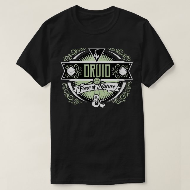 Kvinnododungeoner och dragoner, droger av naturen  t shirt (Design framsida)