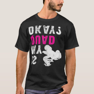 Kvinnofonen ATV Quad Biking Say Gift är min kval T Shirt