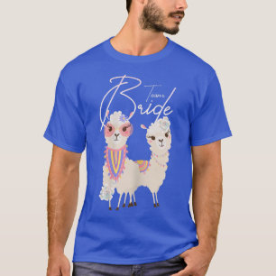Kvinnogrupp: JGA Alpaca bröllop-bachelor T Shirt