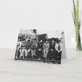 Kvinnogrupp under Världskrig två Kort